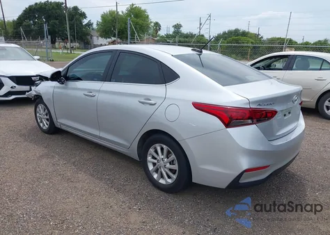 2022 Hyundai Accent Sel from USA, damaged, VIN 3KPC24A65NE164327